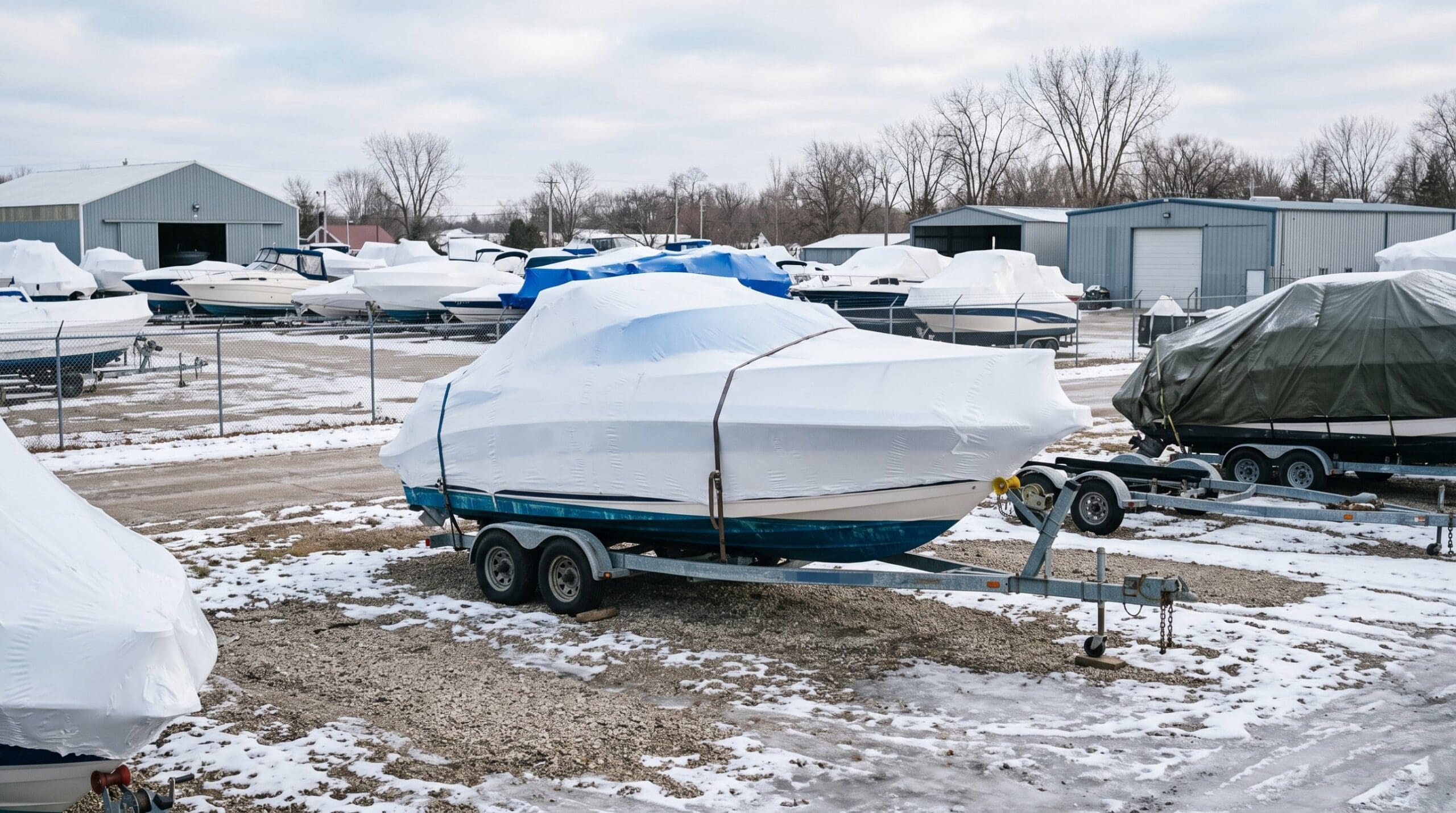 Does Boat Insurance Cover Your Boat in Winter Storage